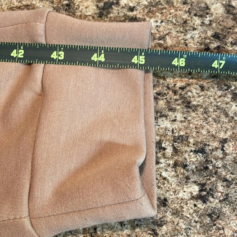 WHITETAG Mens Large Tan Jogger Sweatpants Casual‎ Activewear Zip Pockets